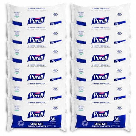 Surface Disinfecting Wipes,72 ct,PK12