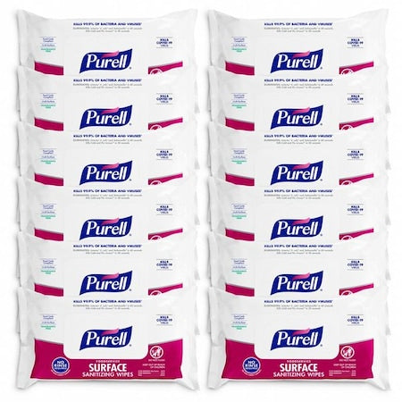 Surface Sanitizing Wipes,72 ct,PK12