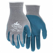 Coated Gloves, Nitrile, Smooth, Palm, 2 Abrasion Level, XL 12 PK