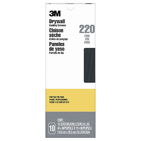 Sanding Sheet,11/16 In L, PK10
