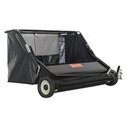 Lawn Sweeper, 52 in Working Width, 25 cu ft Hopper Capacity, Nylon Hopper Material