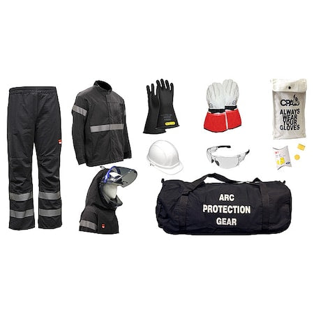Arc Flash Protection Clothing Kit,Sz 10