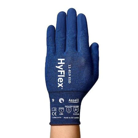Multi-Purpose Gloves, Blue Coating; Dark Blue Liner, 7, 1 PR
