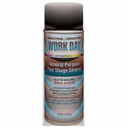 Spray Paint, White, Flat, Solvent, 10 oz