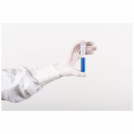 BioClean(TM), Disposable Gloves, 5.51 mil Palm, Nitrile, Powder-Free, 8, 200 PK, White