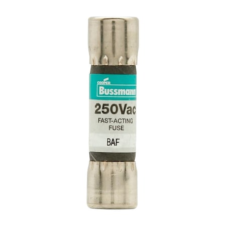 Midget Fuse, Fast-Acting, 5A, 250V AC, Non-Indicating, 10kA at 125V AC, 200A at 250V AC