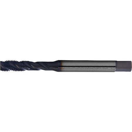 Spiral Flute Tap, M6-1.00, Semi-Bottoming, Metric Coarse, 3 Flutes