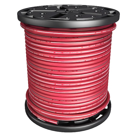 1/2 in ID x 500 ft L Garden Hose, EPDM Tube, Red