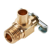 Bib Drain Ball Valve,Brass,1/4 In