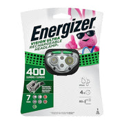 Rechrg Headlamp,Plastic,Black,400lm