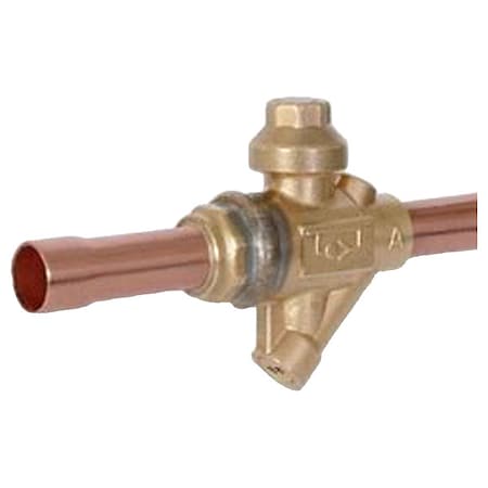 Refrigerant Ball Valve,7/8 in,700 psi
