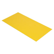 Traction Mat Yellow, 2 ft W x 4 ft L, 3/16 in Thick