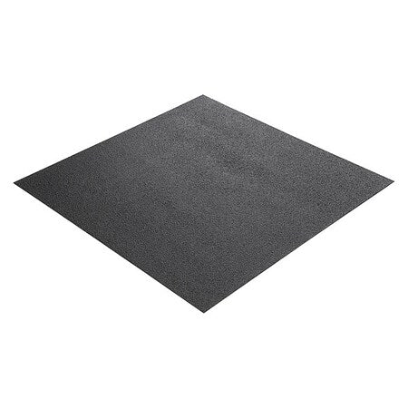 Traction Mat Black, 4 ft W x 4 ft L, 3/16 in Thick