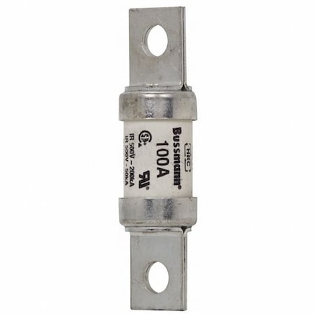 Semiconductor Fuse, FWH-B Series, Very Fast-Acting, 90A, 500V AC, Non-Indicating
