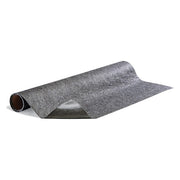 Entrance Mat, Polypropylene, 1/8 in Thick, Gray, 3 ft W x 5 ft L