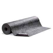 Sorbent Roll, 10 gal, 48 in x 100 ft, Universal, Gray, Polypropylene