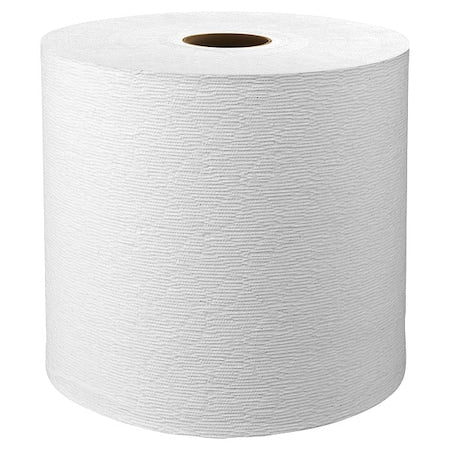 Hard Roll Paper Towels with Premium Absorbency Pockets, 1.75" Core, White, (600'/Roll, 6 Rolls/Case)