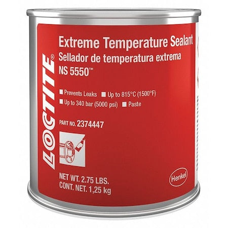 Paste High Temperature Sealant, 946 mL, Brown, Temp Range 59 Degrees  to 86 Degrees F