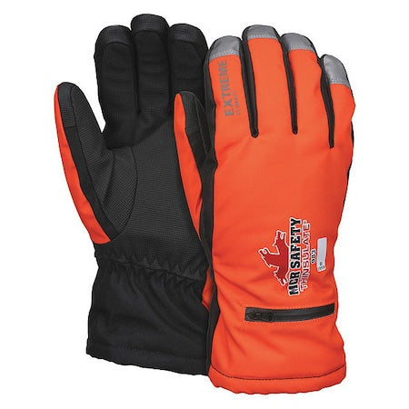 983 2XL ( 11 ), Polyurethane Palm, High-Visibility Orange