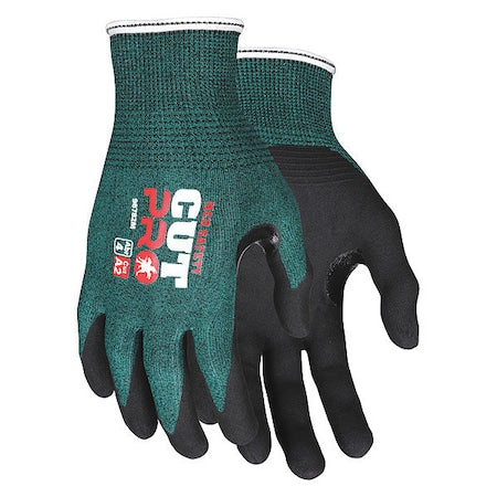 Cut-Resistant Coated Gloves, Cut Level A2 ,Dipped ,Nitrile ,Sandy ,3XL 1 PR
