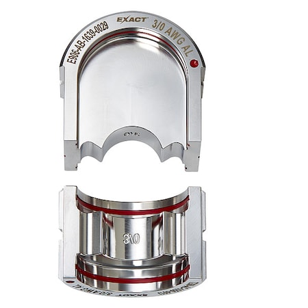 EXACT 3/0  Aluminum 12T U-Style Die