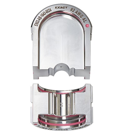EXACT No. 2 Aluminum 12T U-Style Die