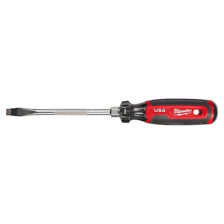 5/16 in. x 6 in. Slotted Cushion Grip Screwdriver (Made in USA)