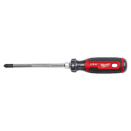6 in. No 3 Phillips Cushion Grip Screwdriver (Made in USA)