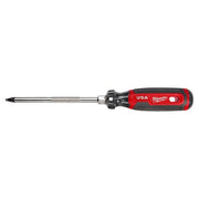 6 in. No 3 Square Cushion Grip Screwdriver (Made in USA)