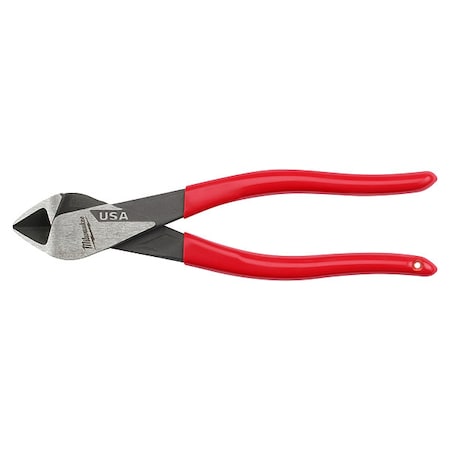 8 in. Diagonal Cutting Pliers with Dipped Grip (Made in USA)