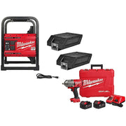 MX FUEL CARRY-ON 3600W/1800W Power Supply Kit + M18 FUEL 1/2" HTIW w/ ONE-KEY, Friction Ring Kit