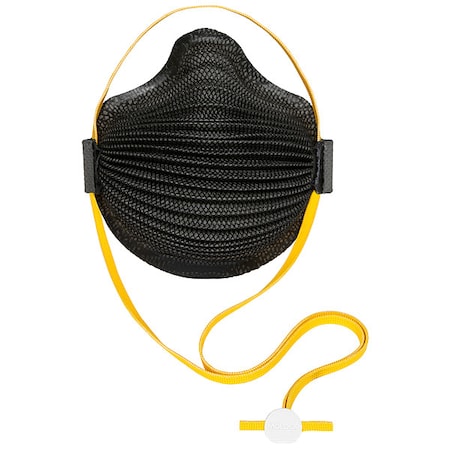 N95 Particulate Mask, N95, Molded, Adjustable, Molded Nose Bridge, S