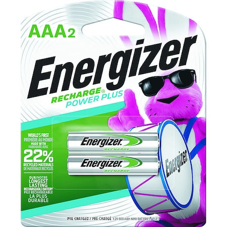 Precharged Recharg Battery,AAA,NiMh,PK2
