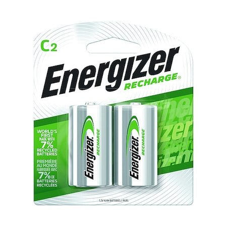 Precharged Recharg Battery,C,NiMh,PK2