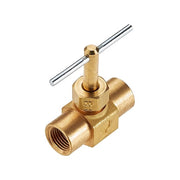 Needle Valve,1/4 In,Female Pipe-Fem Pipe