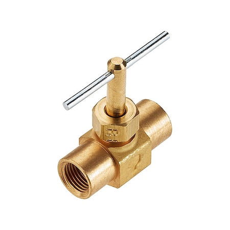 Needle Valve,1/4 In,Female Pipe-Fem Pipe