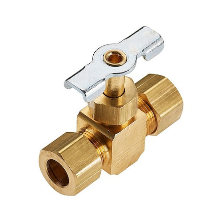 Needle Valve,1/4 In.,Compressn-Compressn