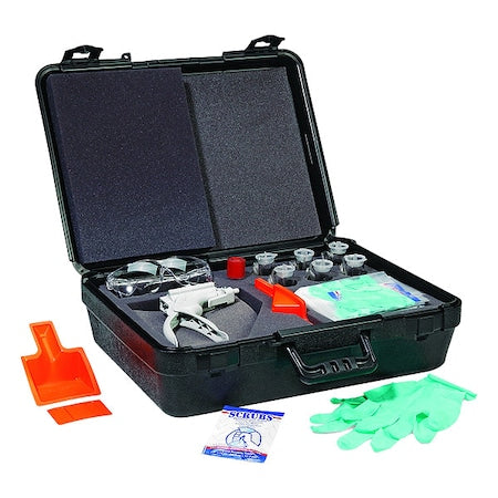 Spill Kit, 6 oz Volume Absorbed per Kit, Not Applicable Capacity, Box, Black, 36