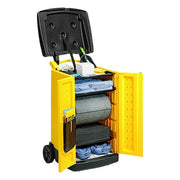 Spill Kit, 45 gal Volume Absorbed per Kit, Not Applicable Capacity, Cart, Yellow, 1