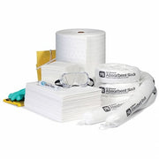 Spill Kit Refill, 20 gal Volume Absorbed per Kit, 20 gal Capacity, Box