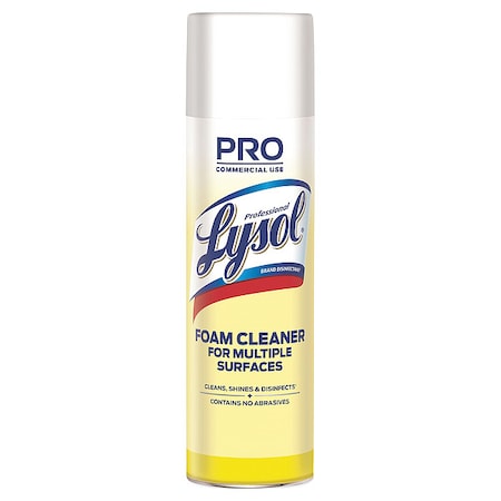 Disinfectant Foam Cleaner, 24 oz. Aerosol, Fresh