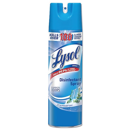 Disinfectant Spray, 19 oz. Aerosol, Spring Waterfall