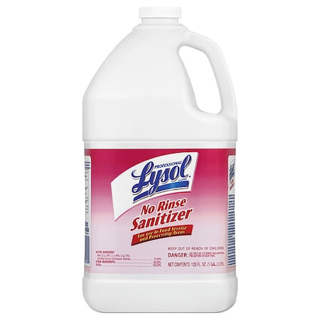 Sanitizer, 1 gal. Jug, Unscented, 4 PK