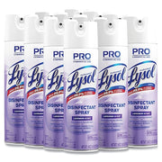 Disinfectant Spray, Aerosol Spray Can, Lavender, 12 PK