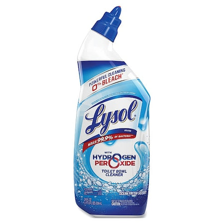Toilet Bowl Cleaner with Hydrogen Peroxide, Ocean Fresh Scent, 24 oz, PK9