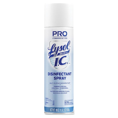 Disinfectant Spray, 19 oz. Aerosol Spray Can, Original, 12 PK