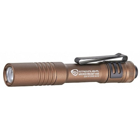 Industrial Flashlight, Alum, Black, 250lm