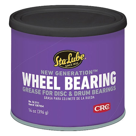 Wheel Bearing Grease, 14 oz, Can, Amber