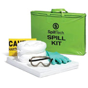 Oil-Only Tote Spill Kit, 5 gal Volume Absorbed per Kit, Not Applicable Capacity, Drum, Green