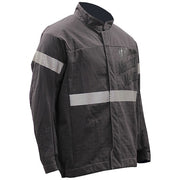Jacket, 40 cal/sq cm, 5XL, 9.2 oz/sq yd Zipper Closure